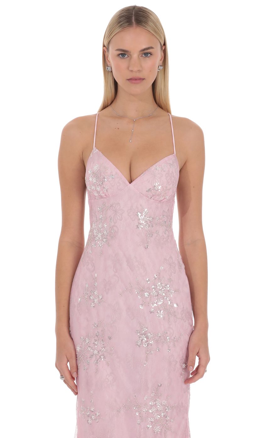 Lioréa Embellished Maxi Dress