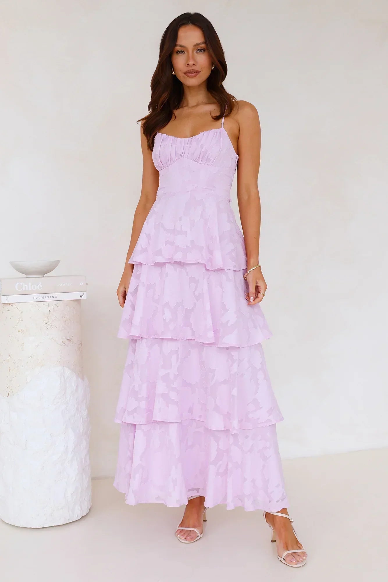 Thriving Now Maxi Dress Lilac
