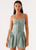 Fable Mini Dress - Sage
