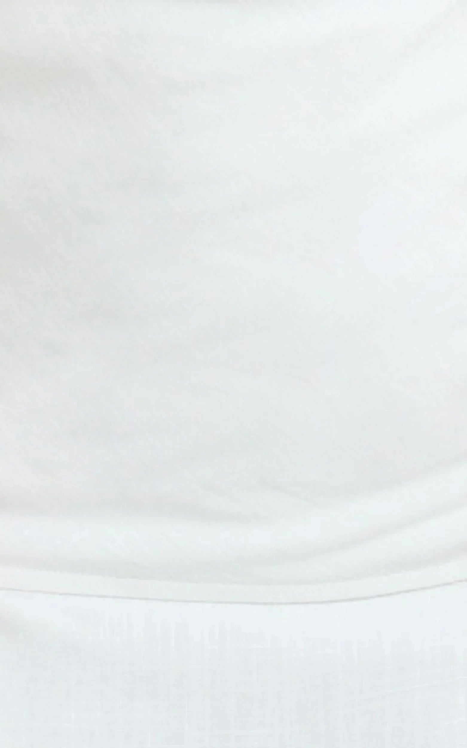 Robilyn Top - Linen Look Halter Top in White