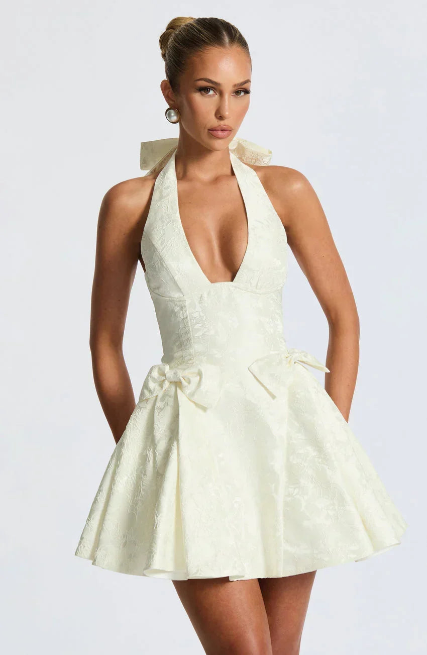 Jocelyn Mini Dress - Ivory