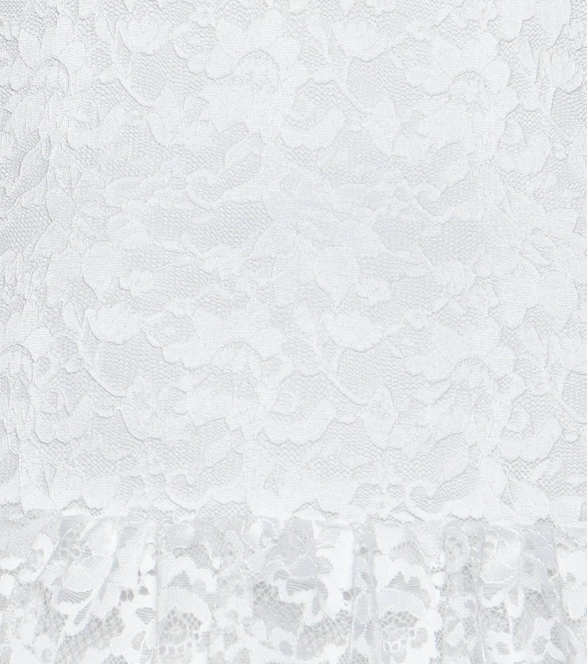 Ruffle Me Up Lace Halter Mini Dress