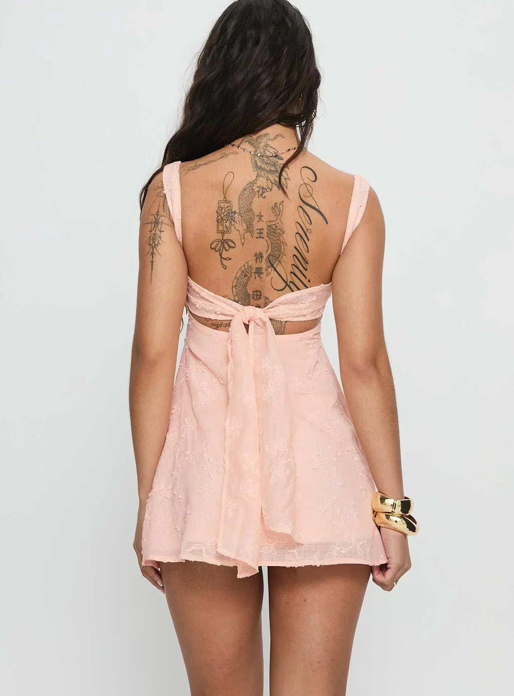 Mcbeath Mini Dress Light Pink