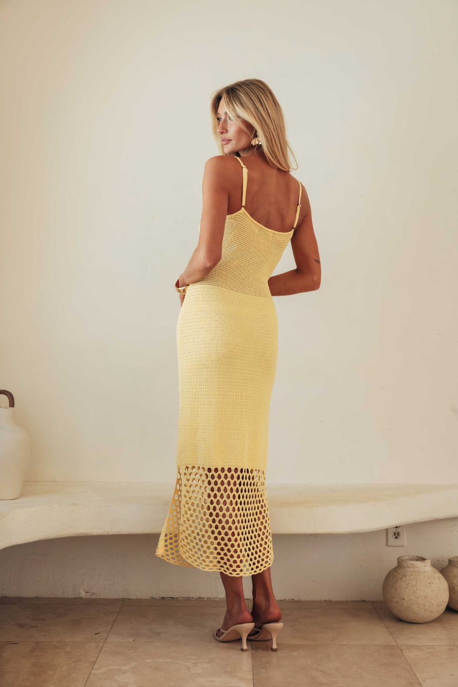 Alondra Crochet Maxi Dress