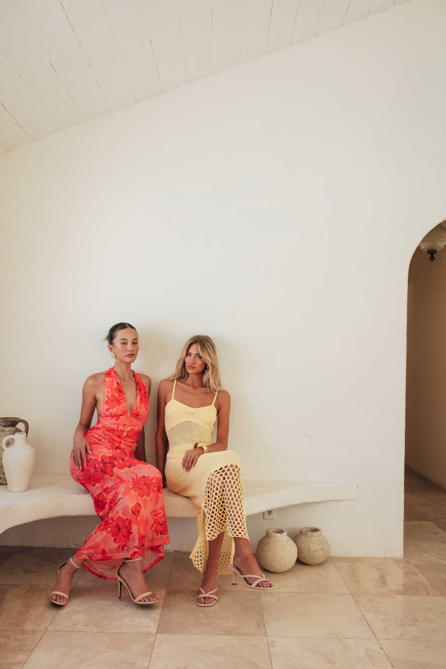 Alondra Crochet Maxi Dress