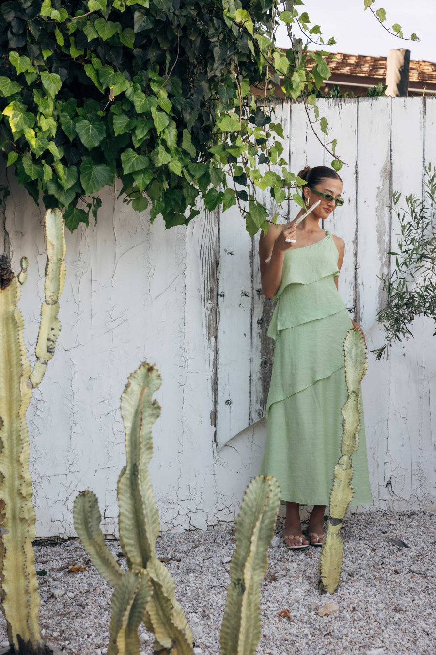 Freya Ruffle Tiered Maxi Dress
