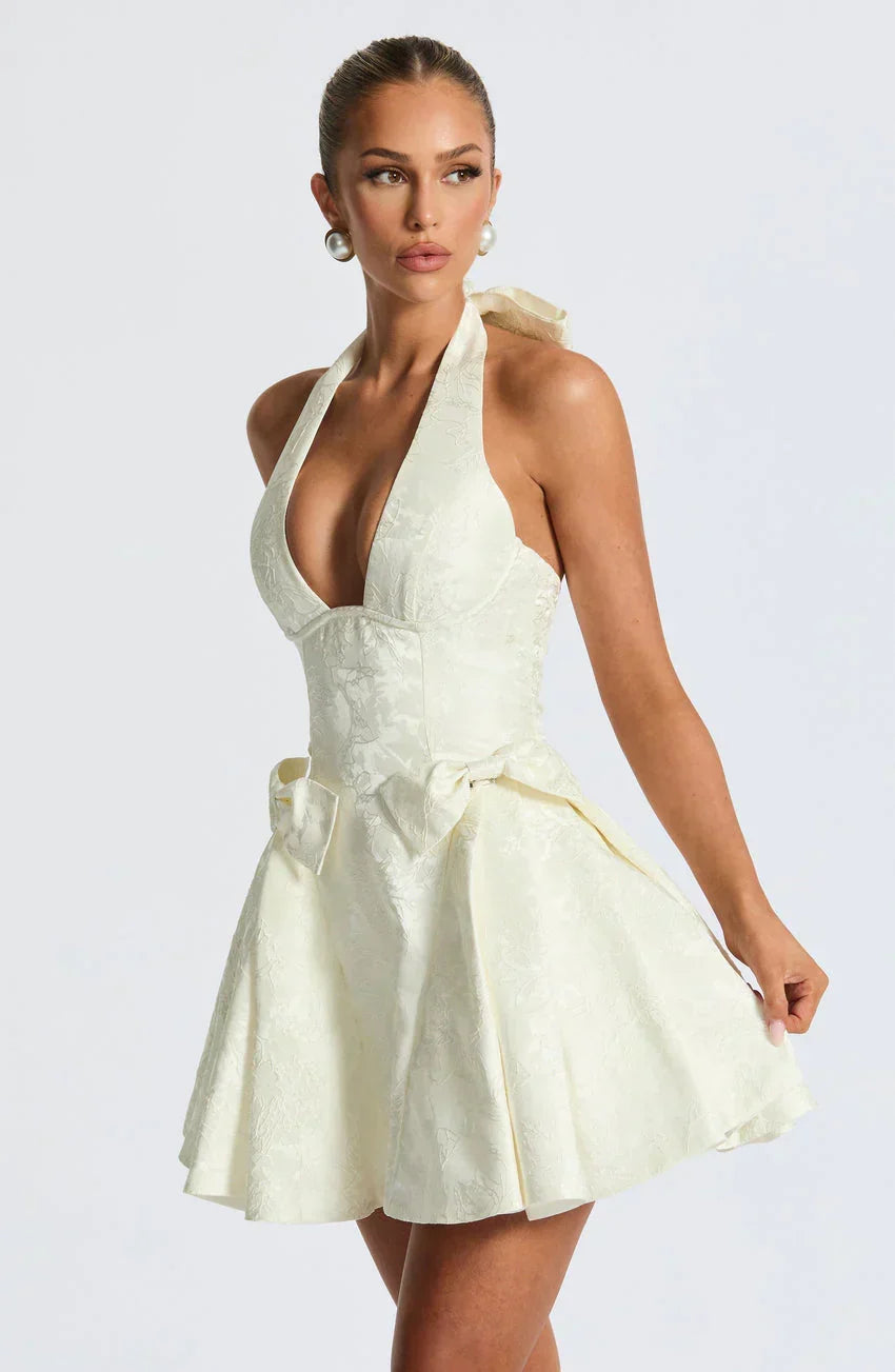 Jocelyn Mini Dress - Ivory