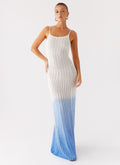 Kiki Maxi Dress - Ombre Blue