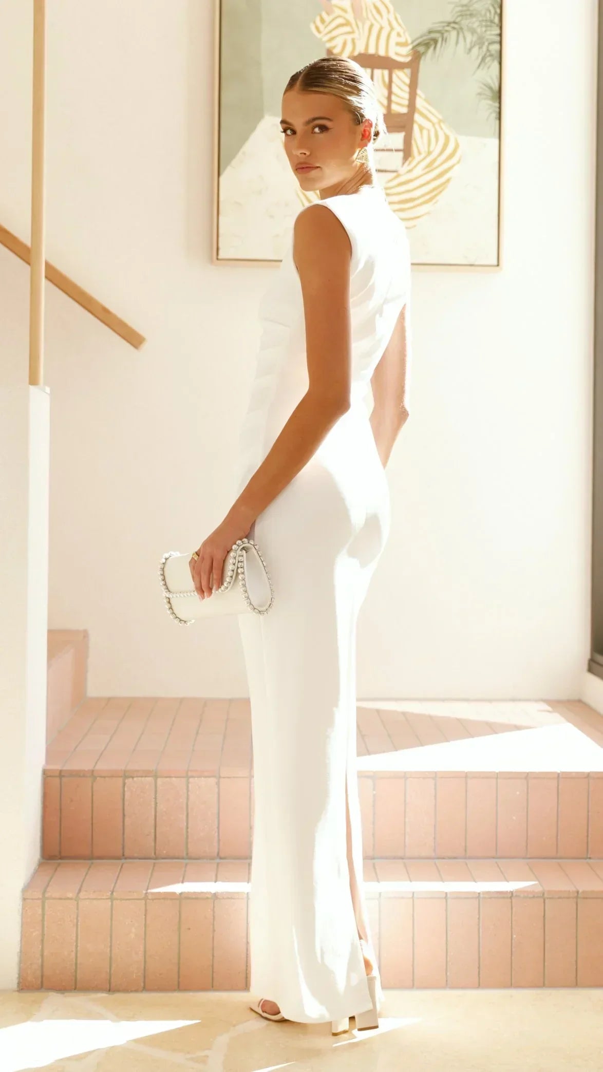 Lilah Maxi Dress - White