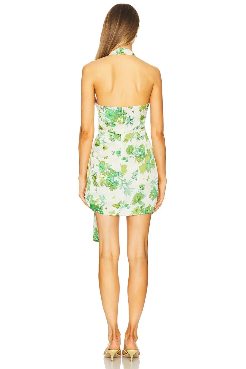Tess Halter Mini Dress
