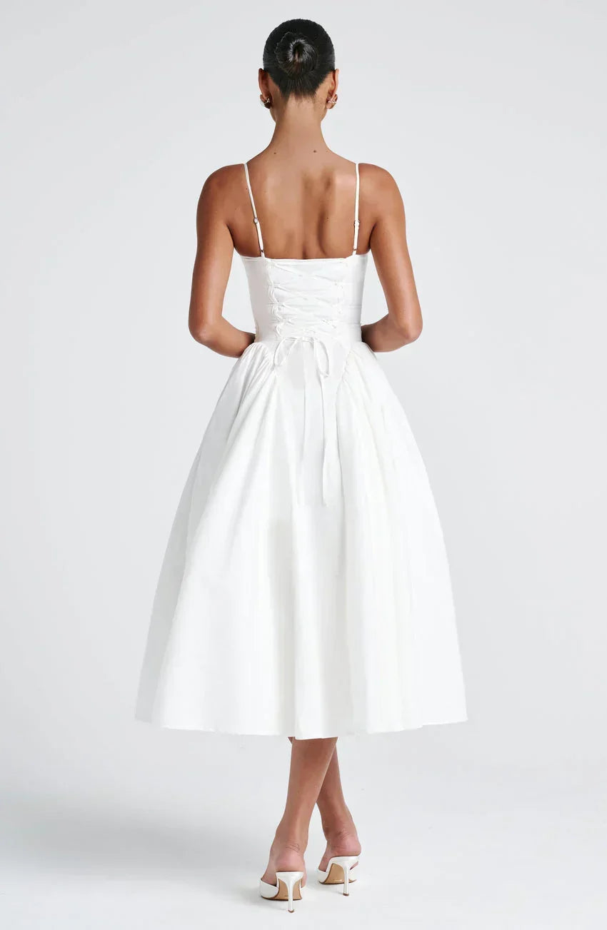 Emerson Midi Dress - Ivory