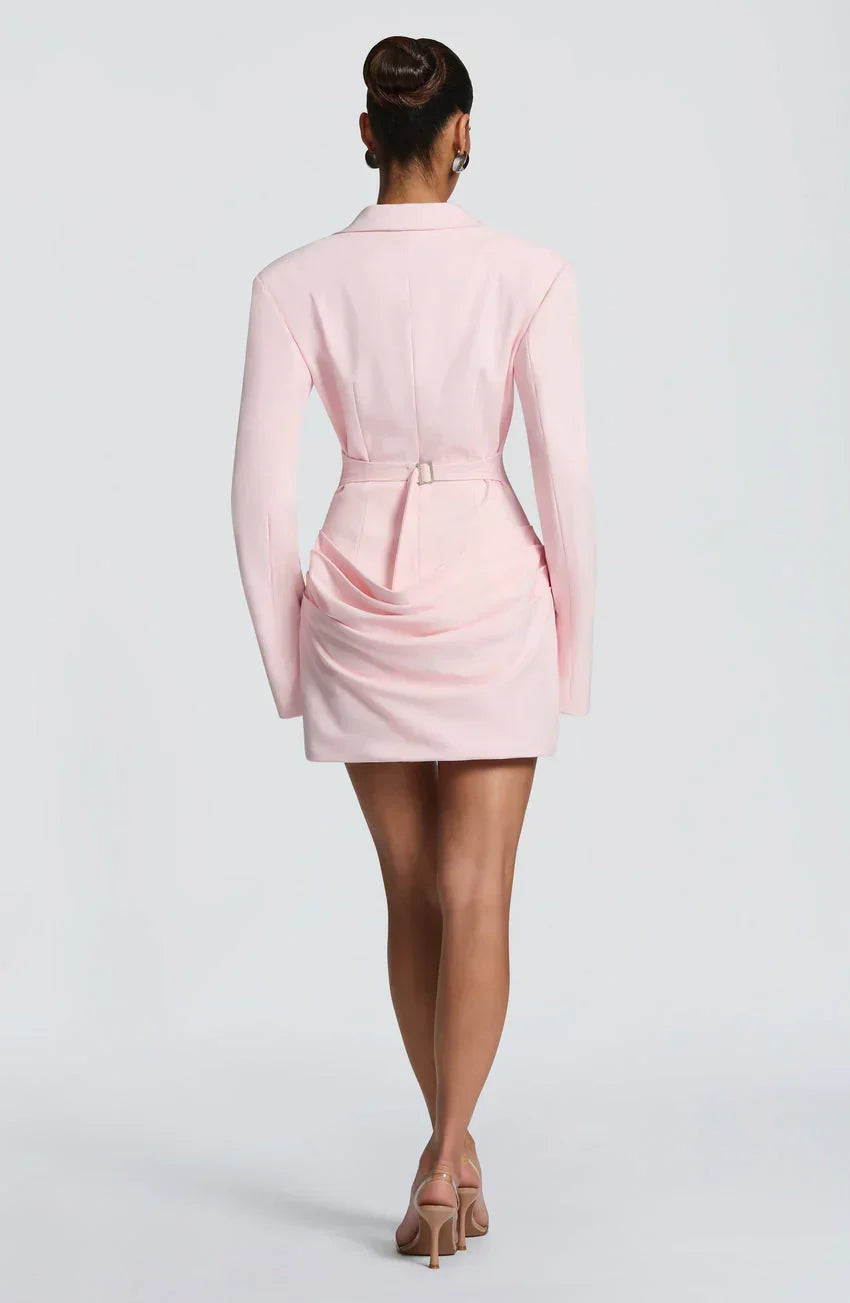 Susie Mini Dress - Blush