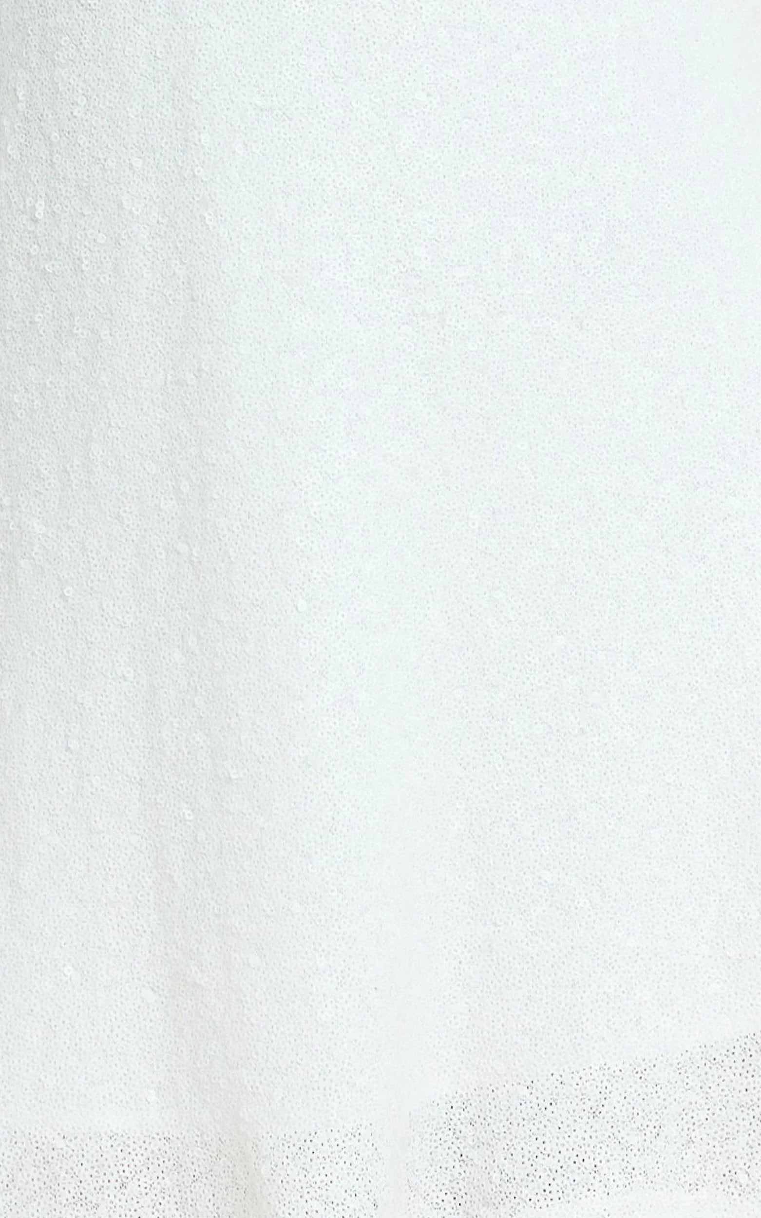 Rowella Mini Dress - Faux Feather Bell Sleeve Dress in White