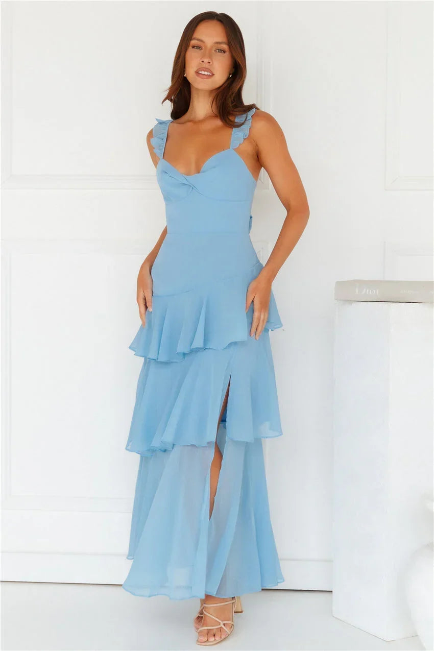 Trailblazing Maxi Dress Blue