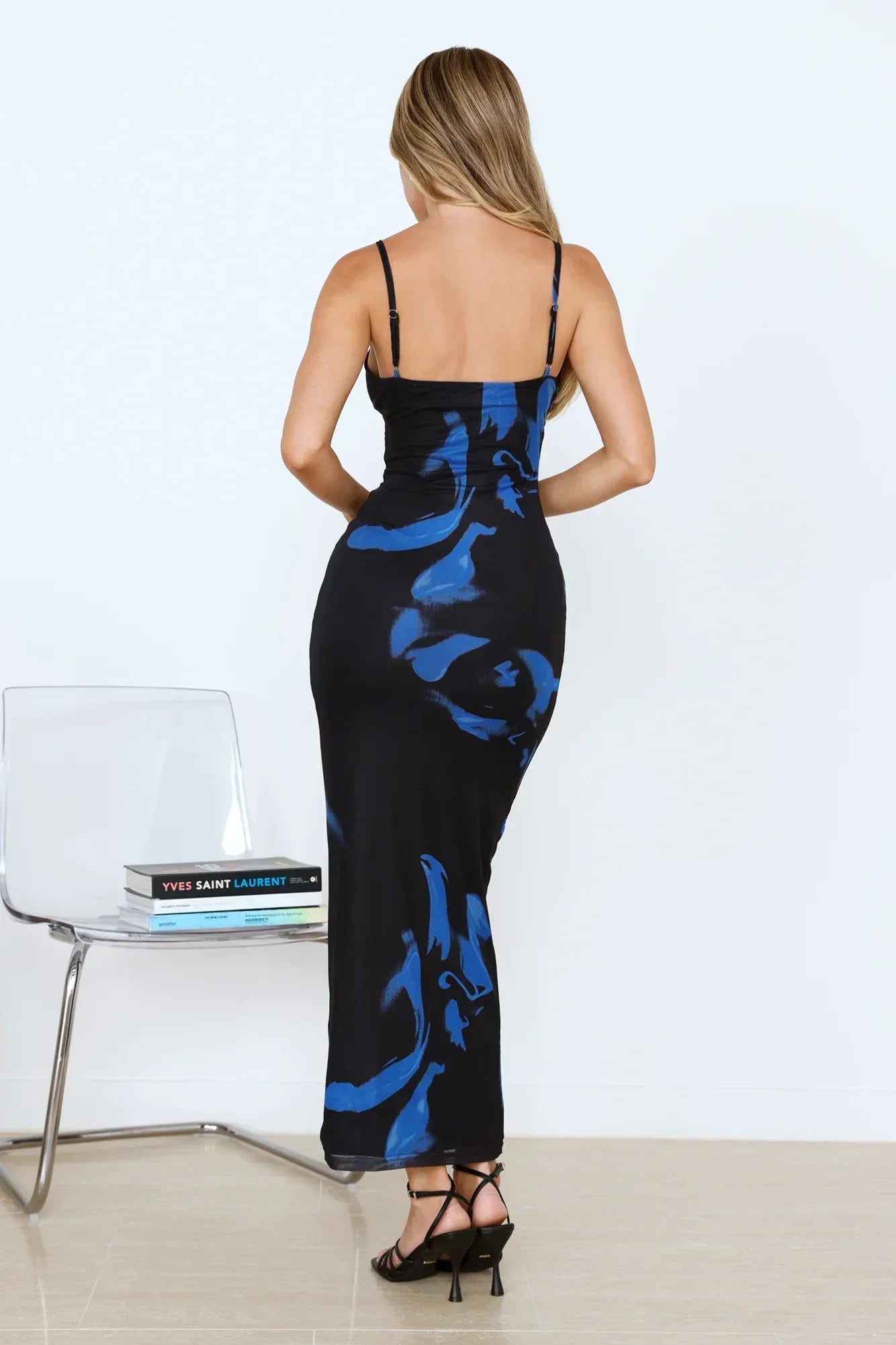 Love Based Mesh Maxi Dress
