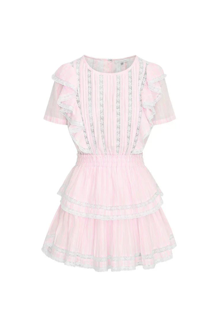 Natasha Stripe Cotton Mini Dress