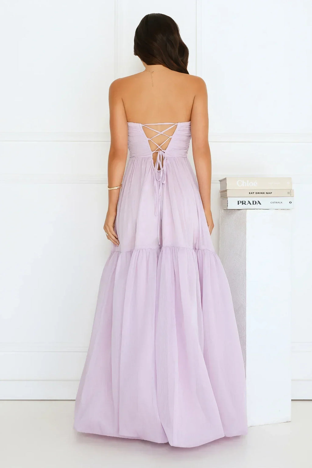 Unforgettable Style Strapless Maxi Dress