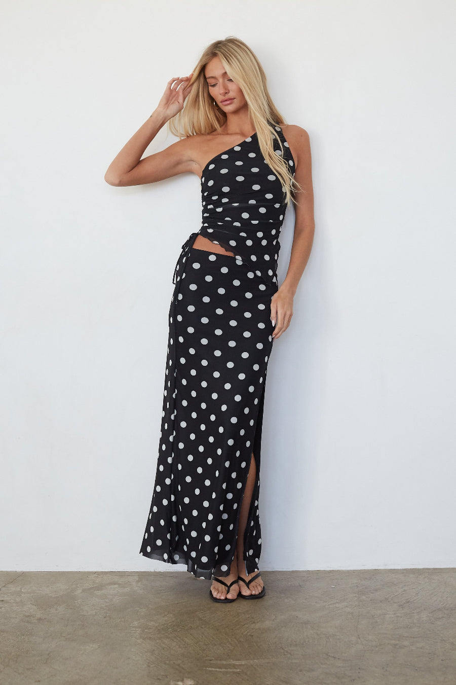 Briar One Shoulder Ruched Top