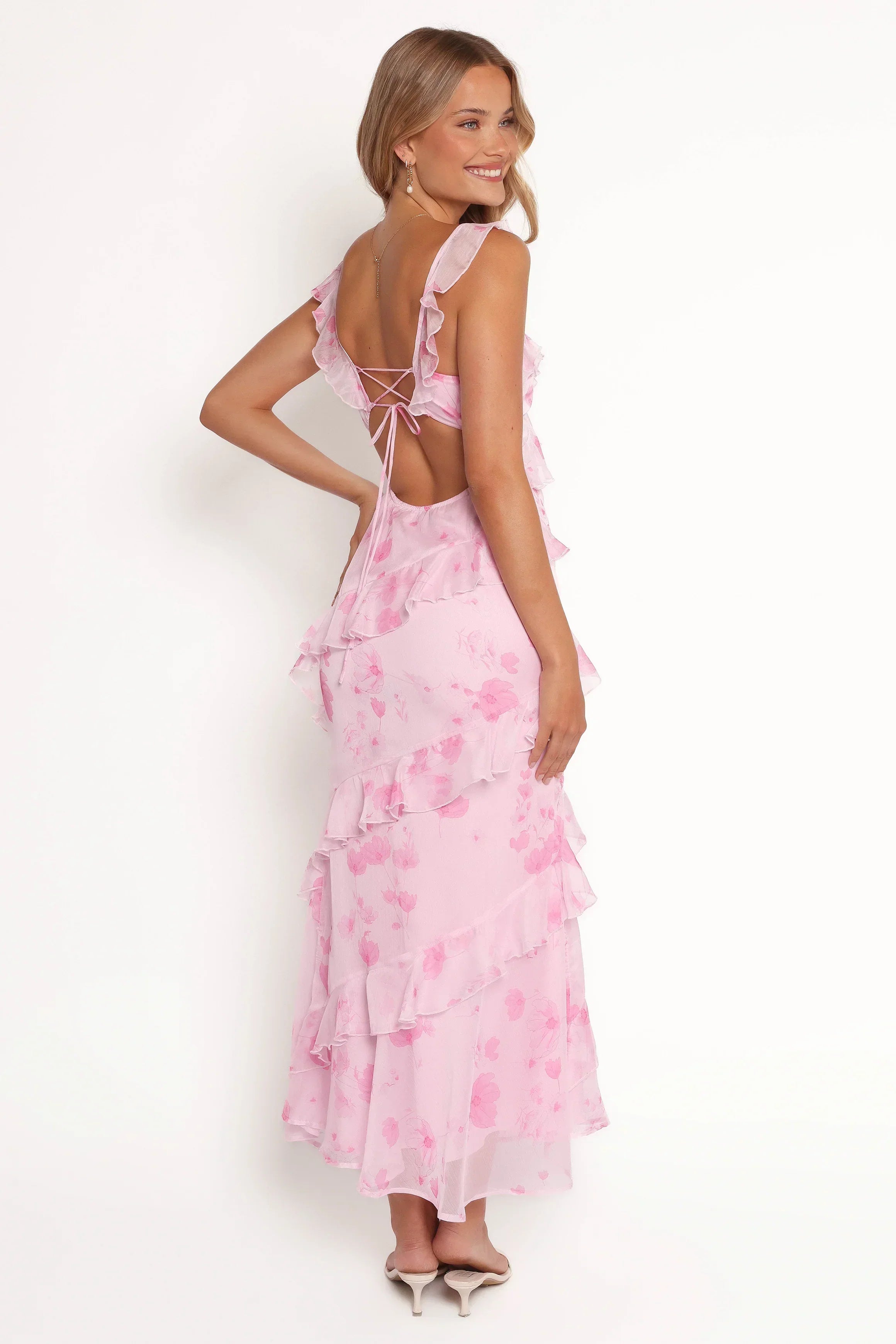Virginia Maxi Dress - Lilac Floral