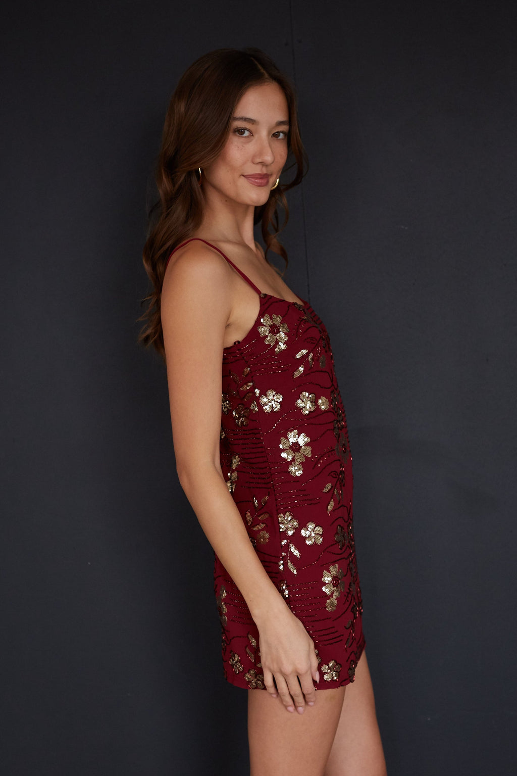Erica Sequin Mini Dress