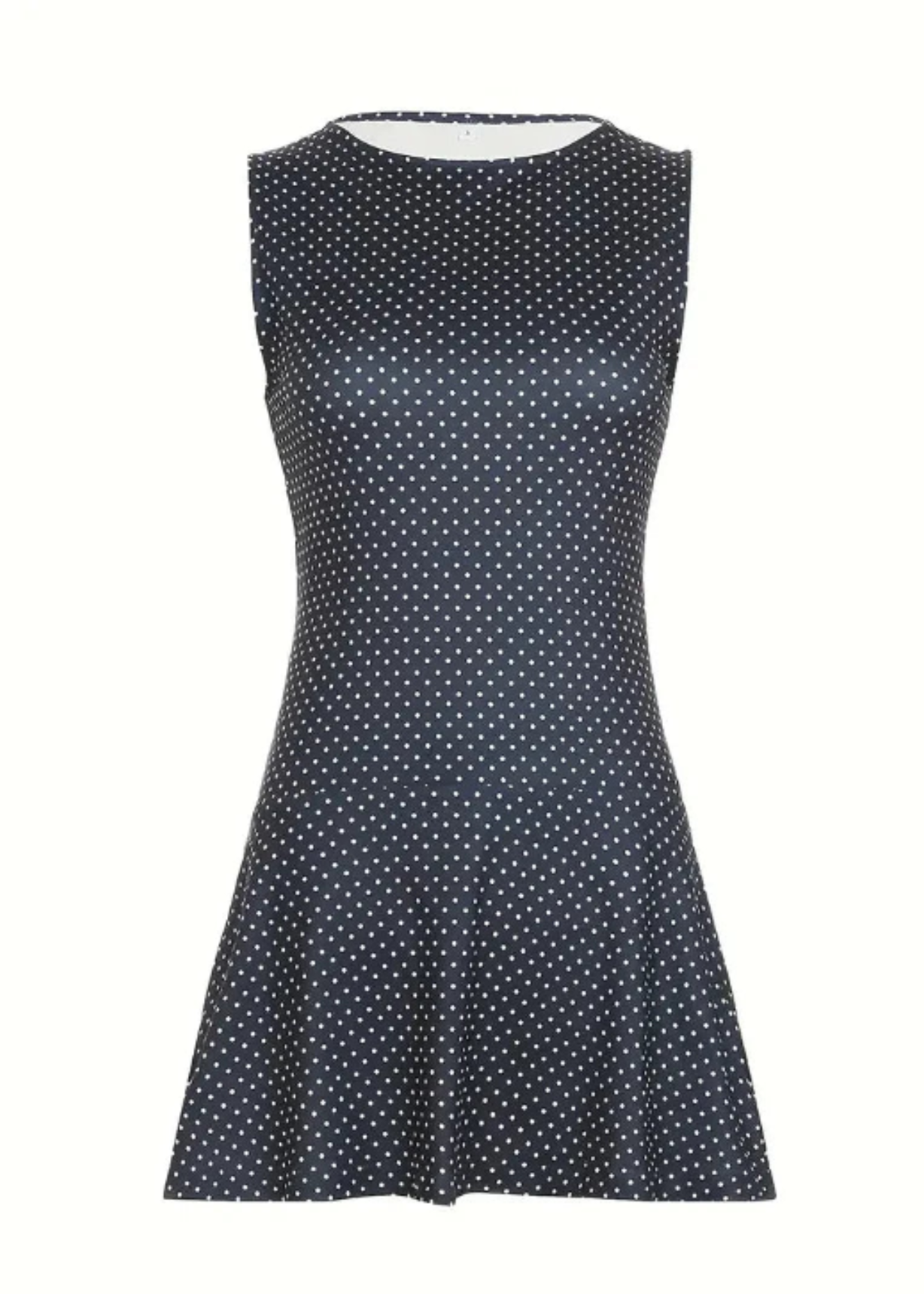 Polka Dot Sleeveless Mini Dress
