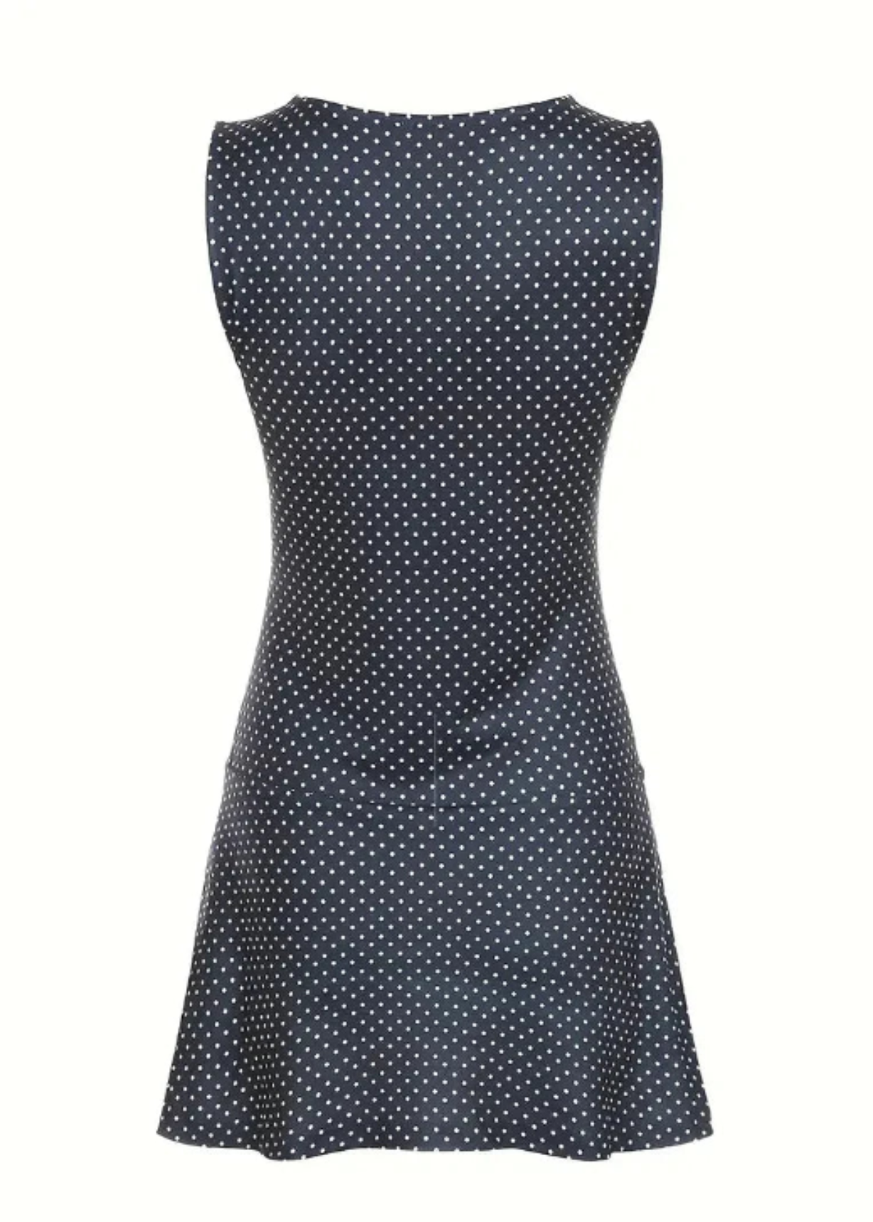 Polka Dot Sleeveless Mini Dress