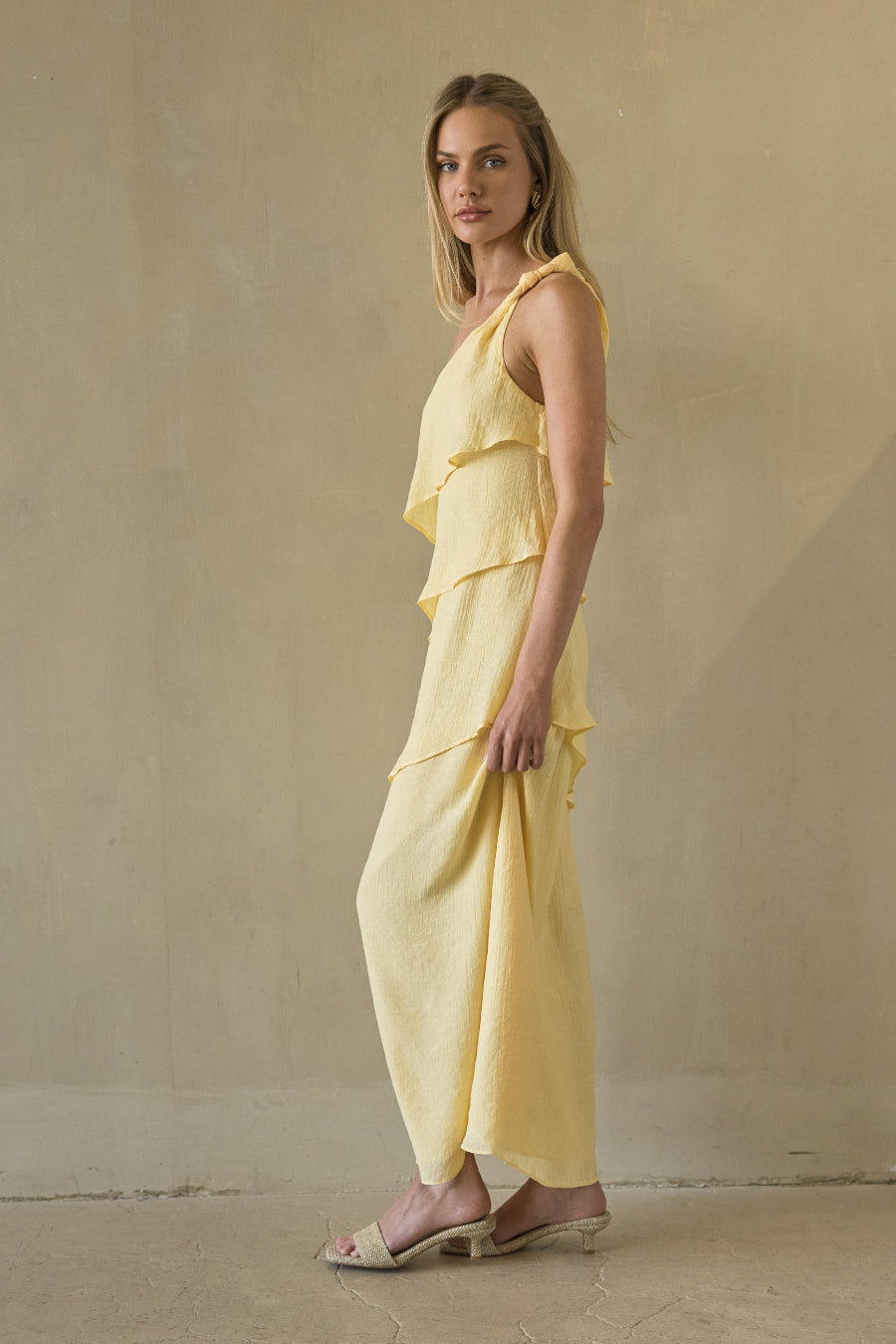 Freya Ruffle Tiered Maxi Dress