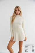 Millie Knit Turtleneck Mini Dress
