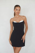 Raelynn Contrast Mini Dress