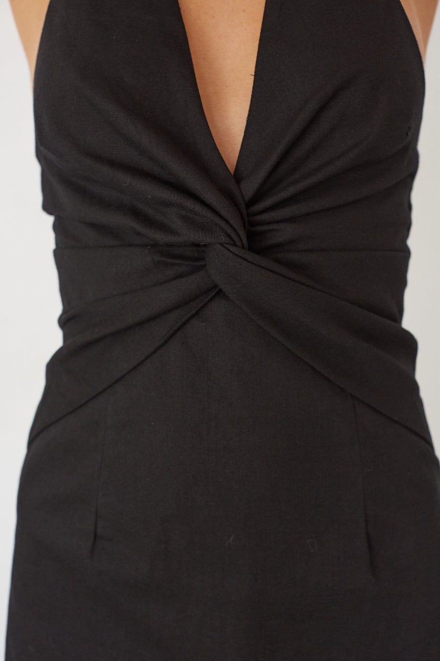 Selina Twist Front Mini Dress