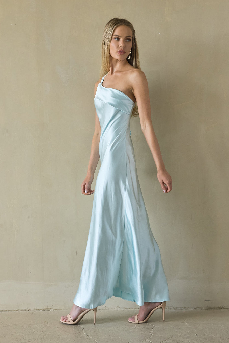 Sarahi Ruffle Strap Maxi Dress