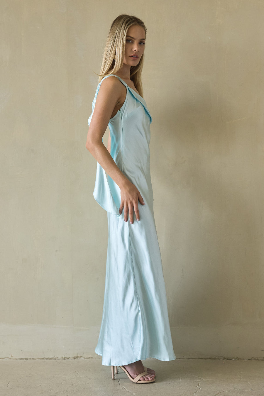 Sarahi Ruffle Strap Maxi Dress