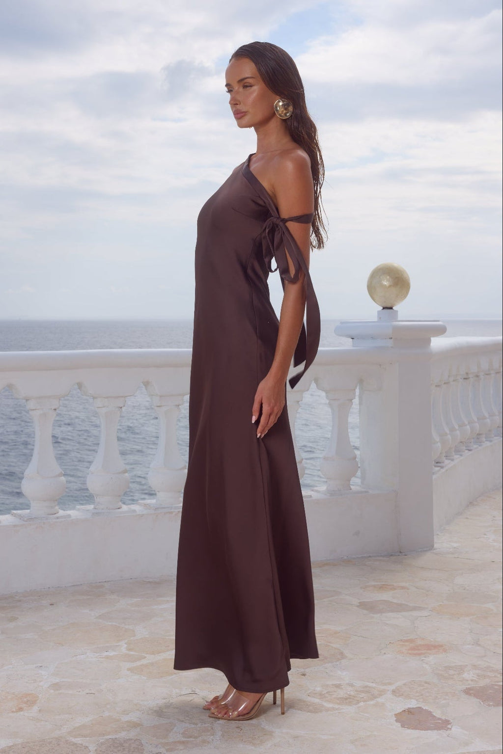 Viola One Shoulder Maxi Dress