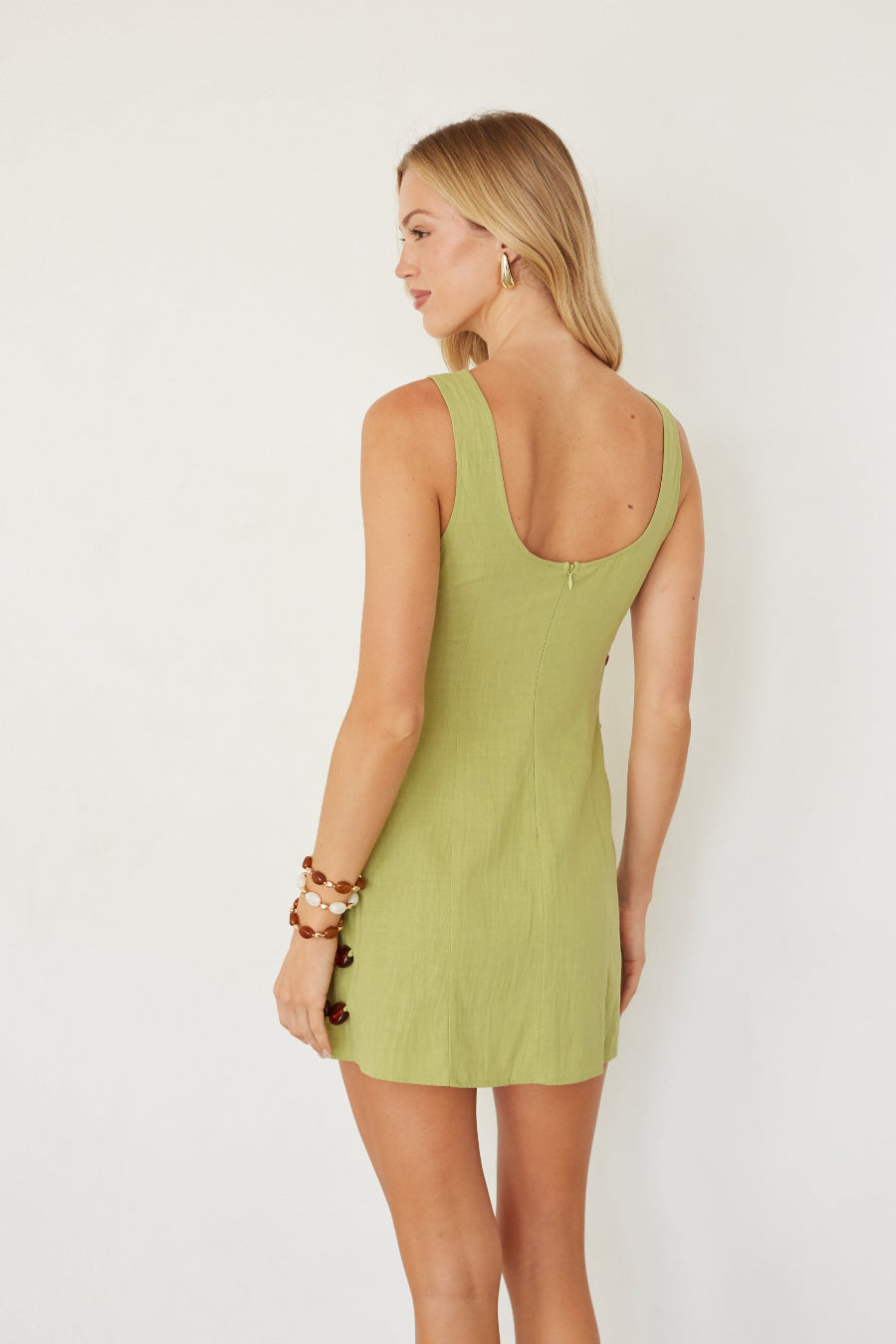 Zayla Beaded Mini Dress