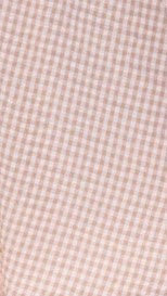 Sahirah Mini Dress - Beige / White Gingham