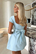 Arlette Mini Dress - Blue