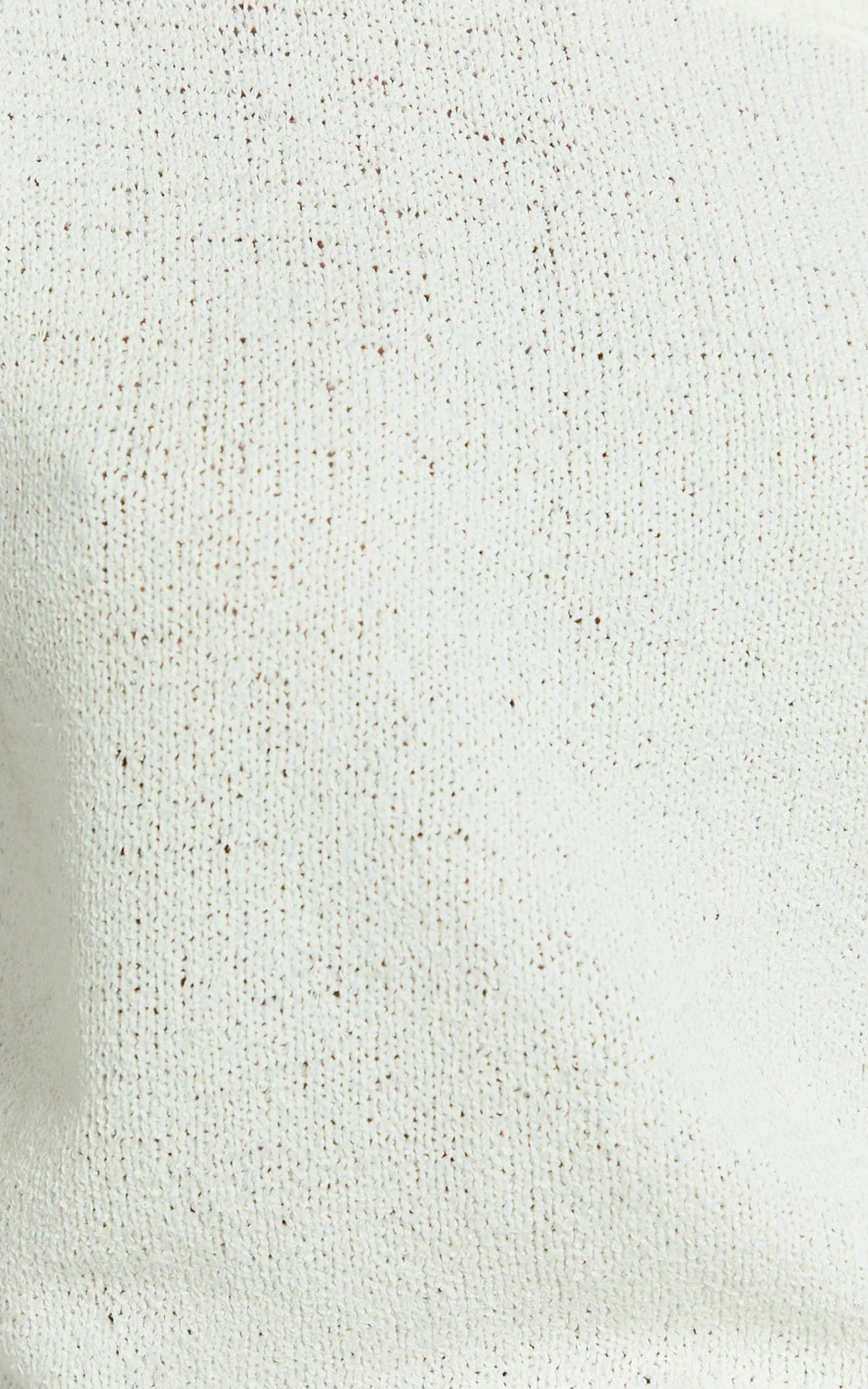 Marilou Top - Knit Off Shoulder Top In White