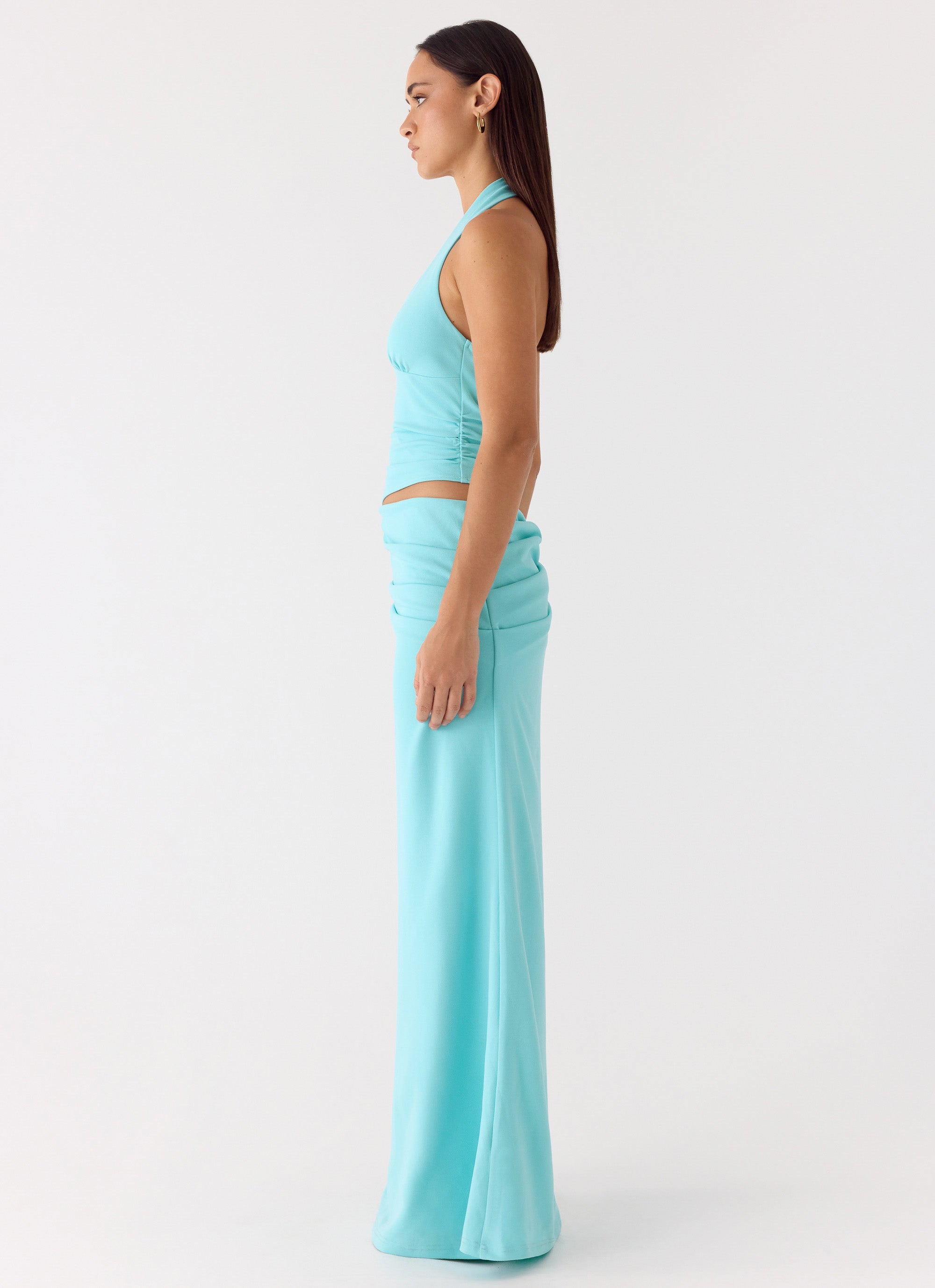 Almost Love Maxi Dress Aqua