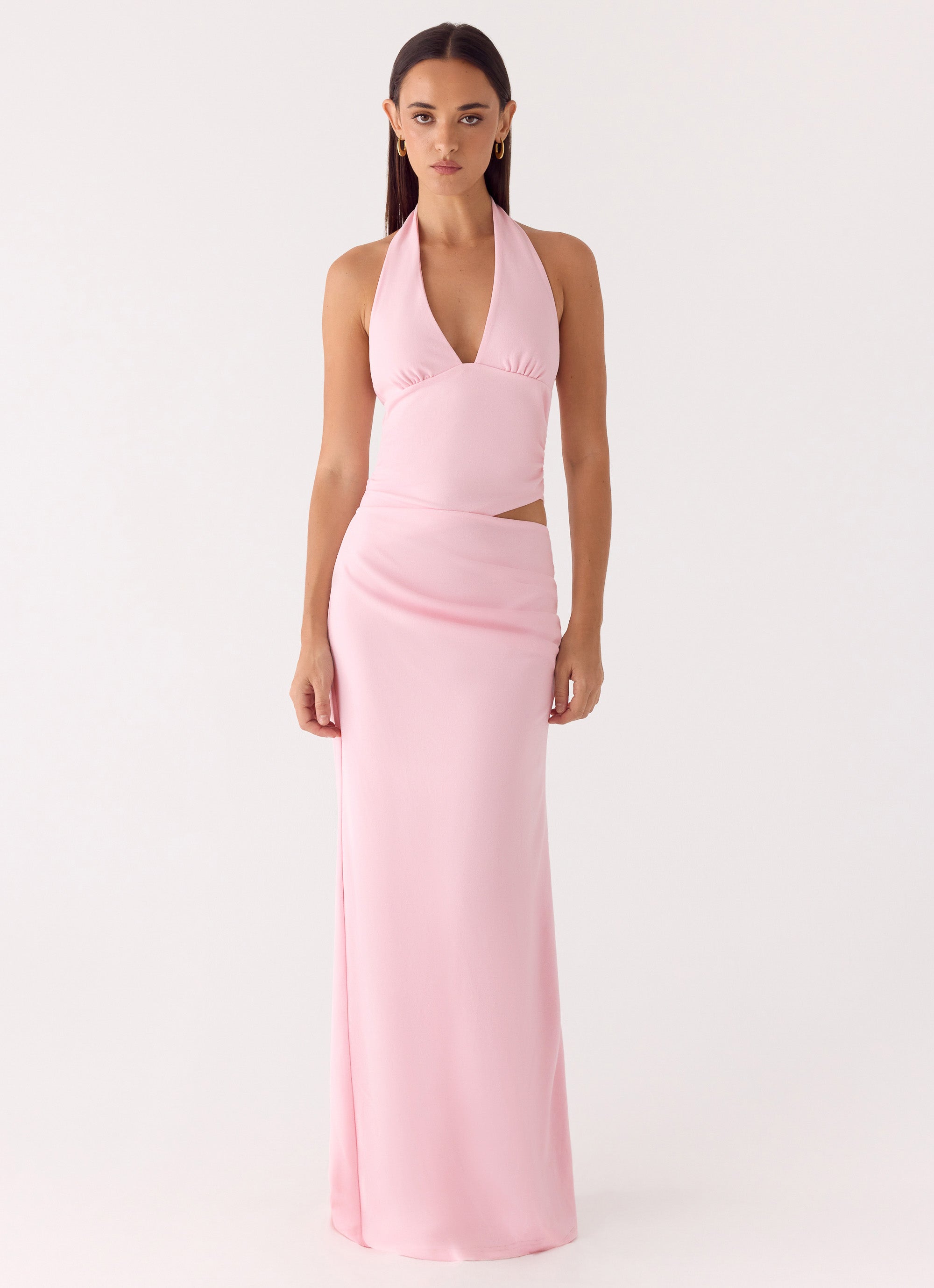 Almost Love Maxi Dress Pink