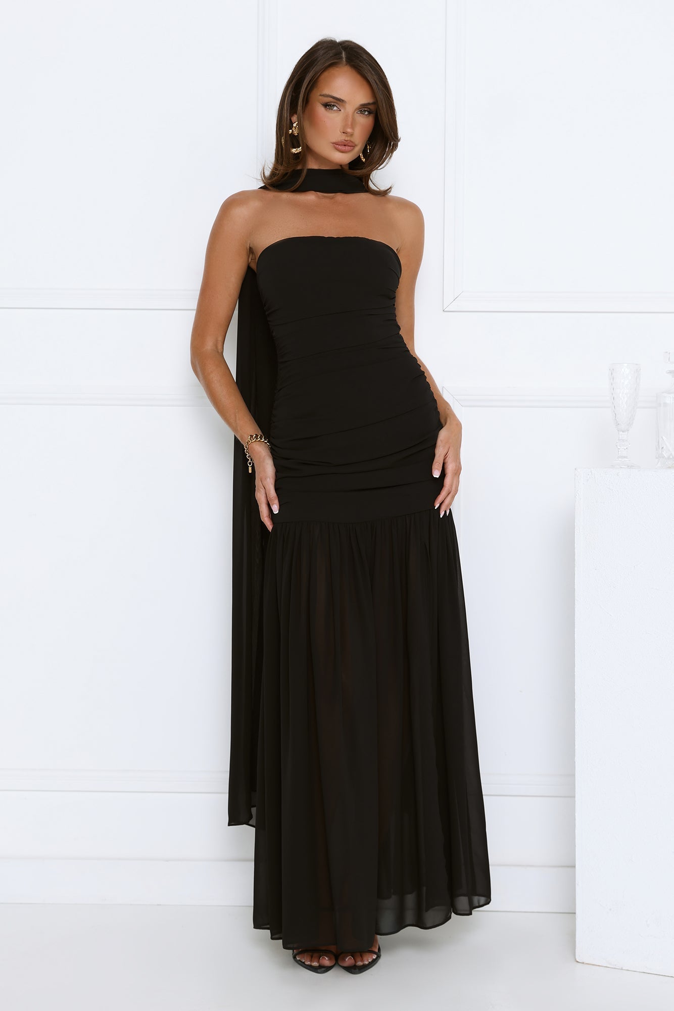 Aurelia Maxi Dress Black