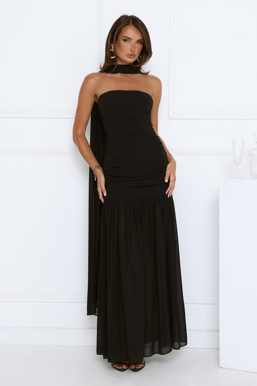 Aurelia Maxi Dress Black
