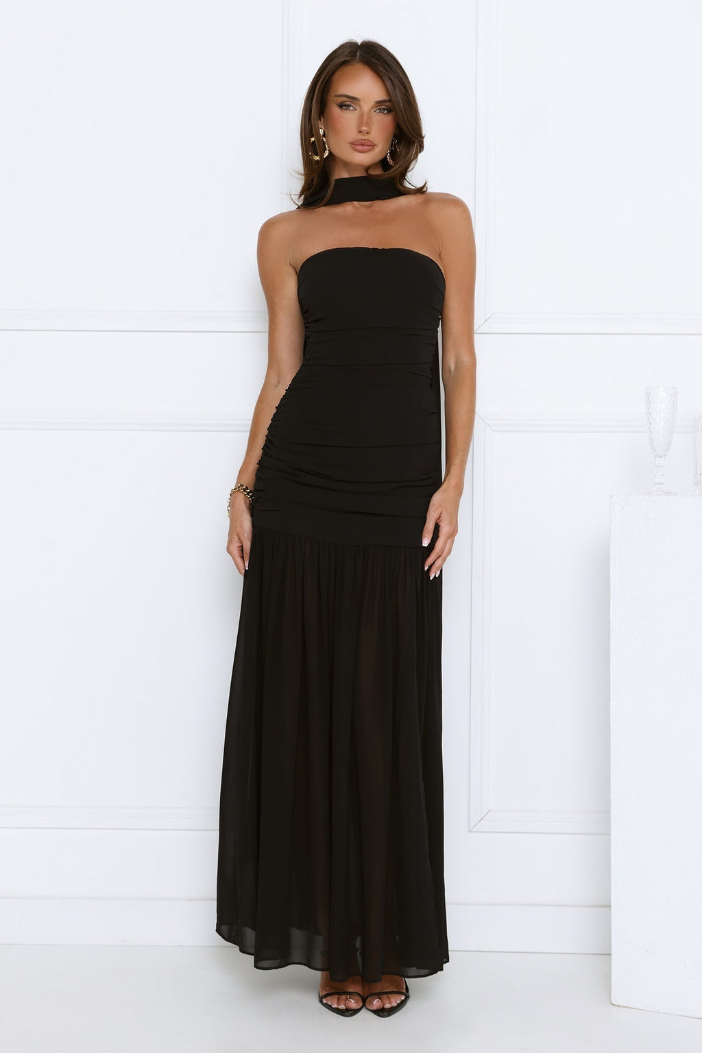 Aurelia Maxi Dress Black