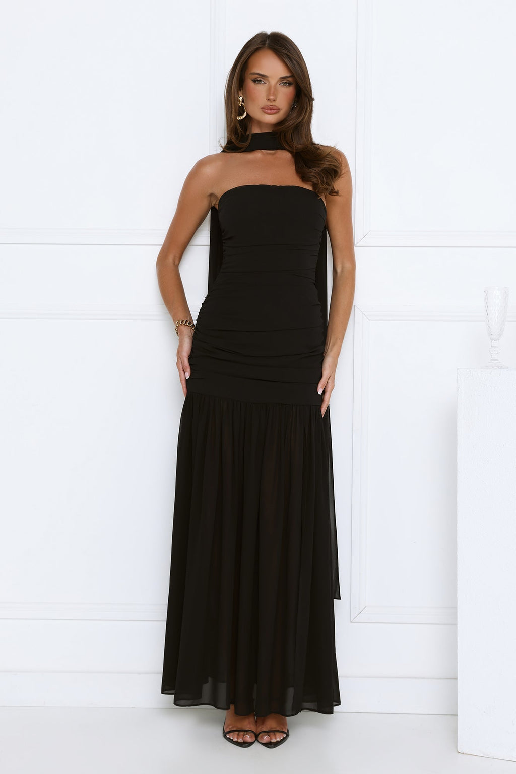 Aurelia Maxi Dress Black