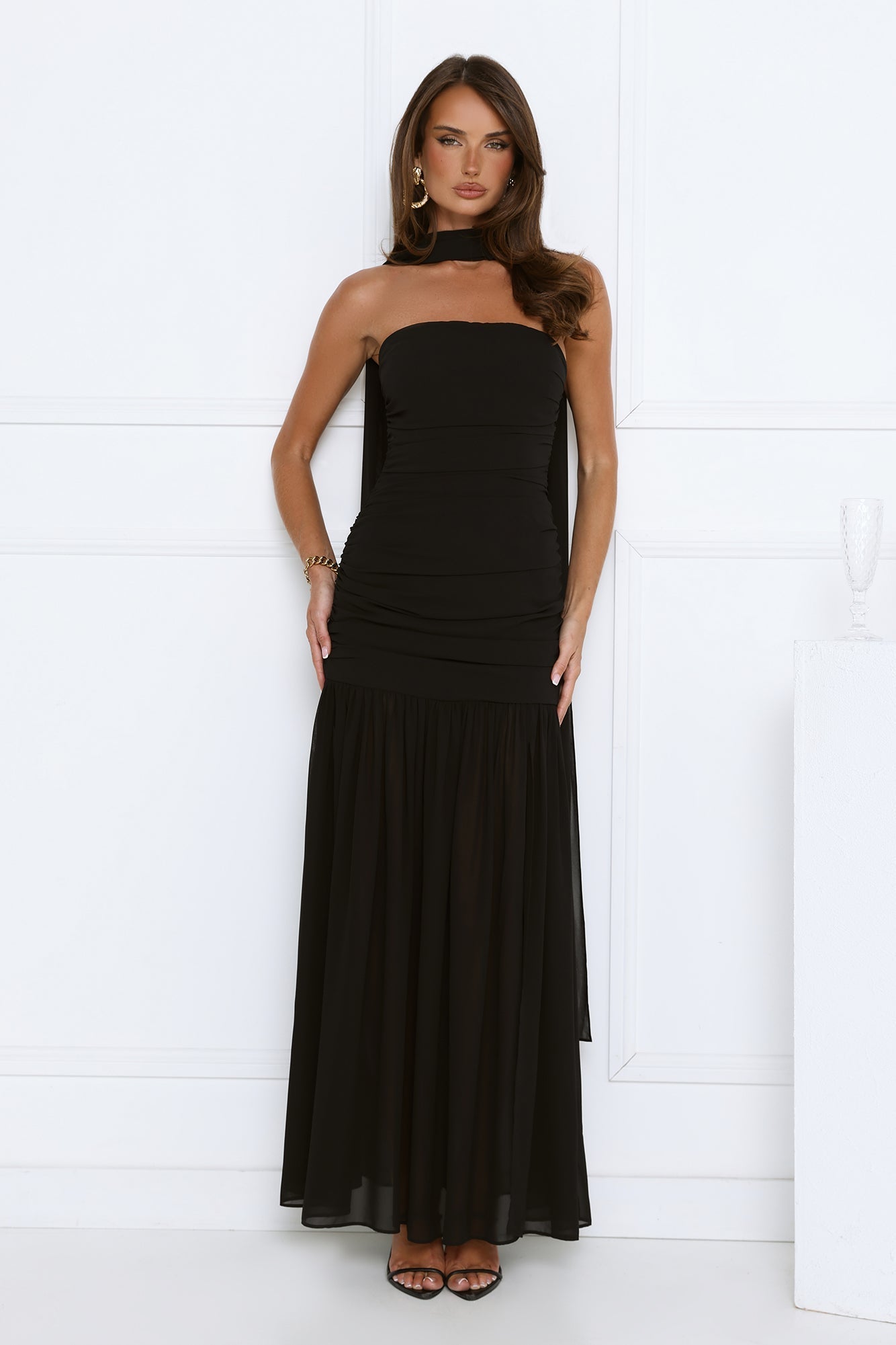 Aurelia Maxi Dress Black