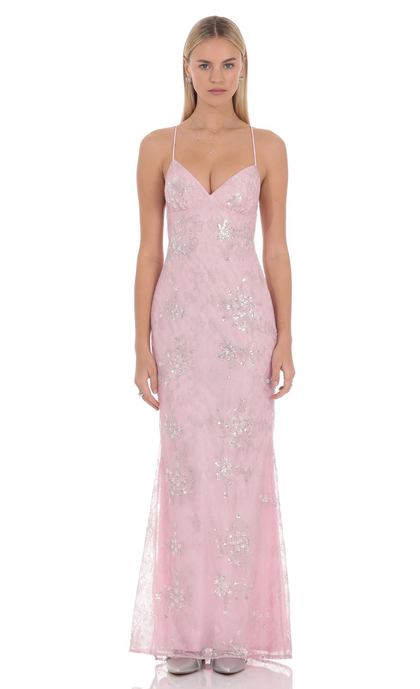 Lioréa Embellished Maxi Dress