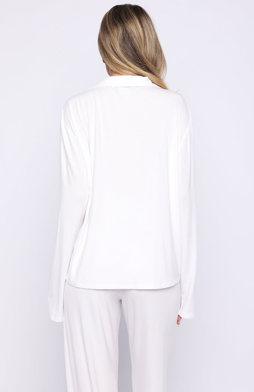 Bridal Party Pyjama Set Off White