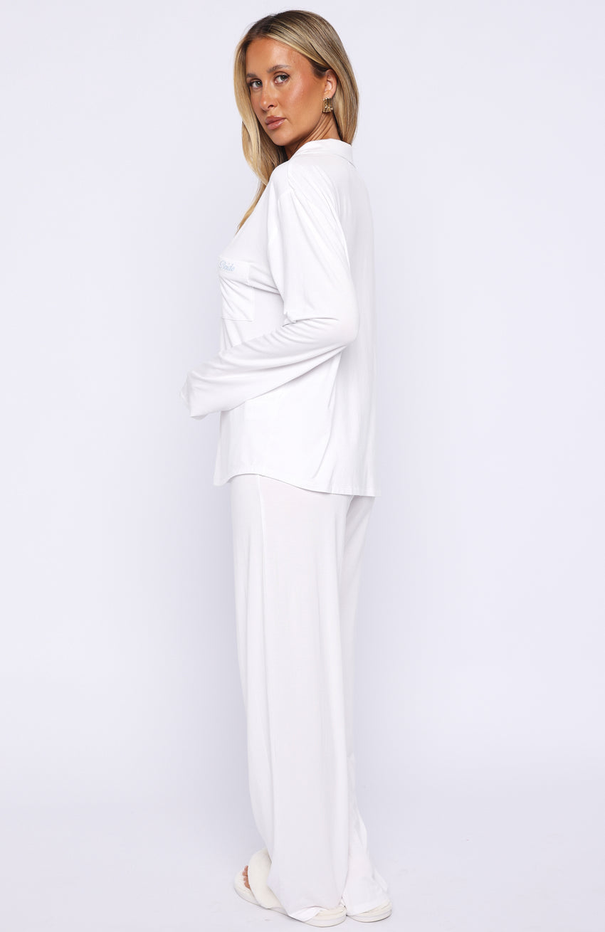 Bridal Party Pyjama Set Off White
