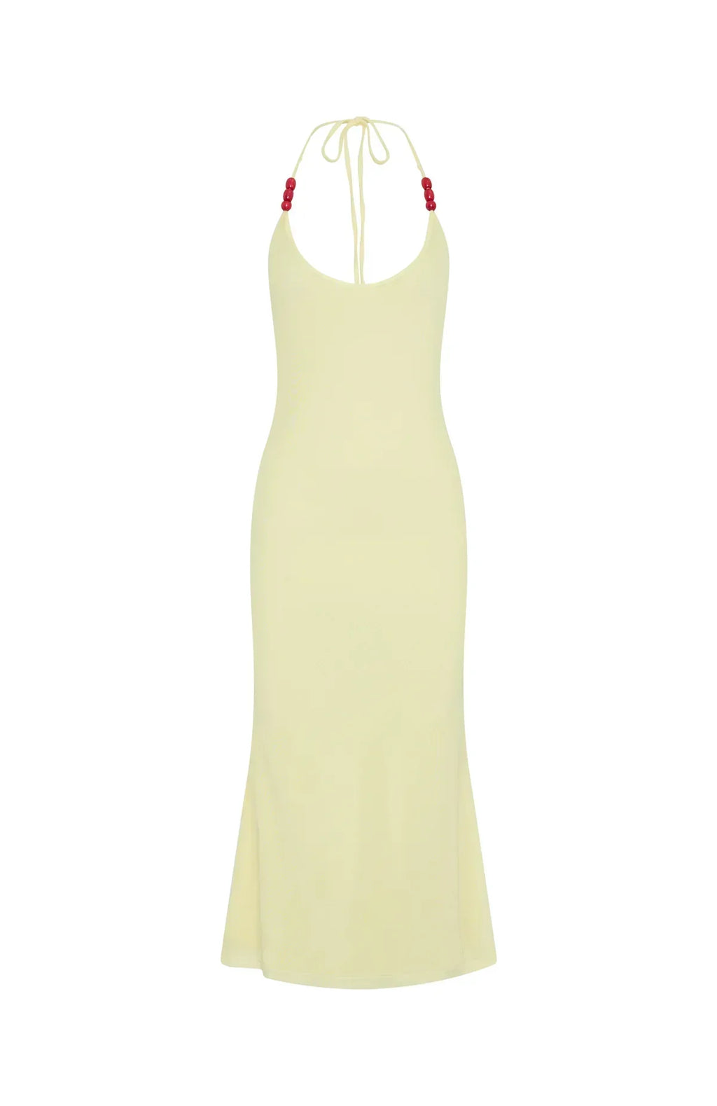 Tropic Like It's Hot Midi Dress Lemon