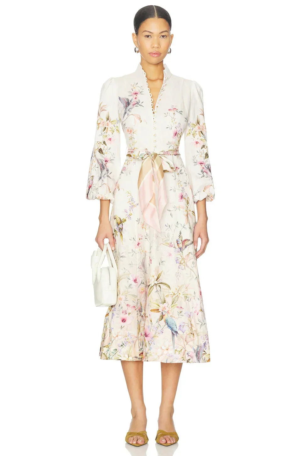 Rebellion Button Midi Dress