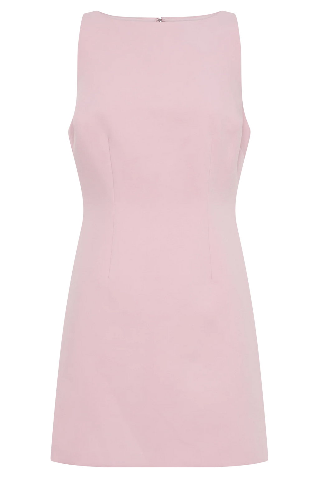 Angela Suiting Mini Dress - Baby Pink